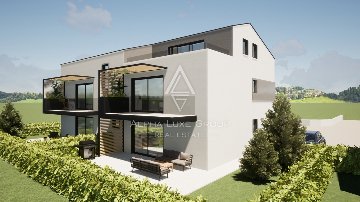 Parenzo, Istria – Appartamento p. terra nuova costr.