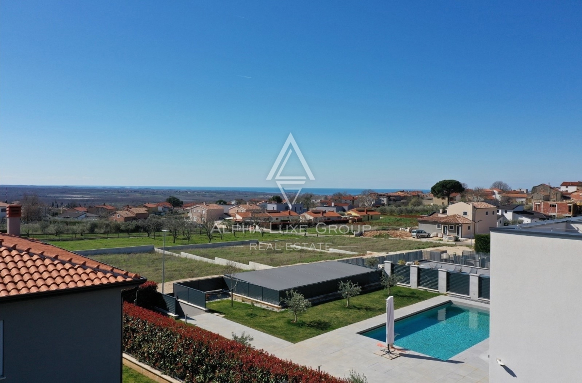 Kaštelir, Istria: Terreno edificabile 940 m² vista mare