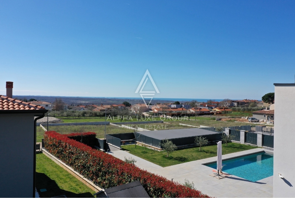 Kaštelir, Istria: Terreno edificabile 940 m² vista mare