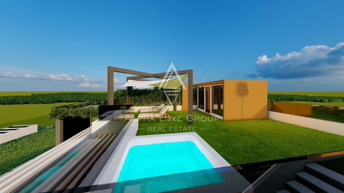 Rošini, Istria: Moderno appartamento vista mare