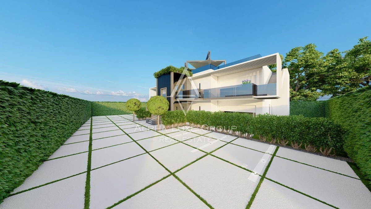 Rošini, Istria: Moderno appartamento vista mare