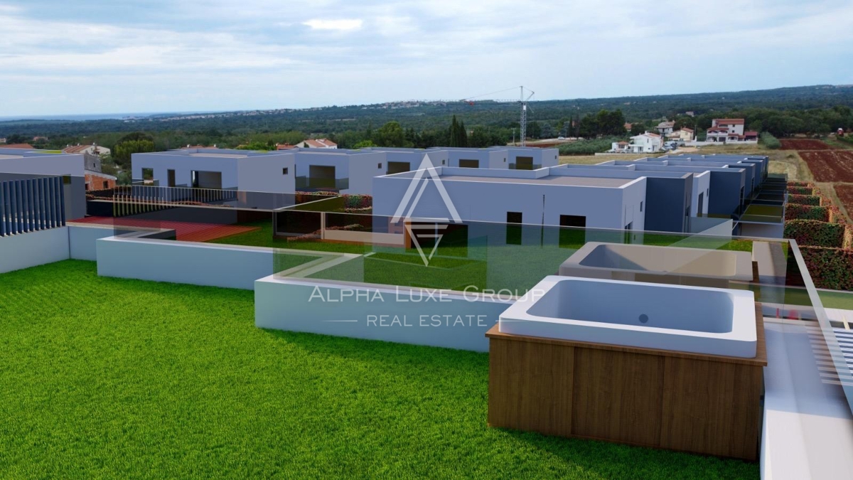 Rošini, Istria: Moderno appartamento vista mare