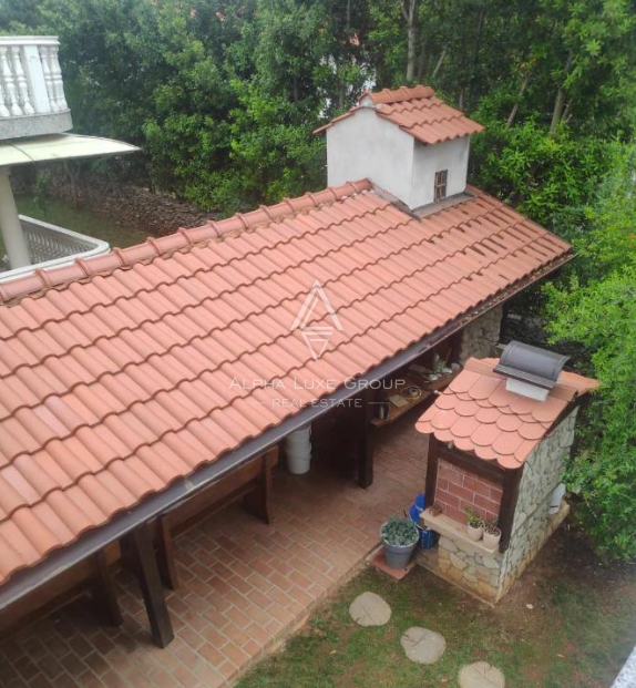 Istria, Medulin: Casa con appartmani vicino mare