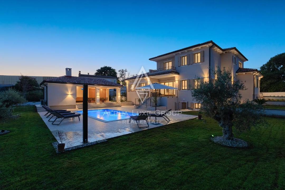 Istria, Rovigno: Villa mediterranea con dettagli di lusso