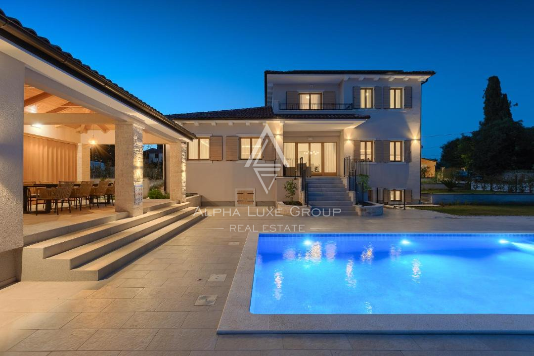 Istria, Rovigno: Villa mediterranea con dettagli di lusso