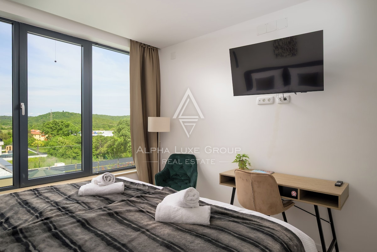 Istria, Rovinj: Villa moderna con piscina, privacy