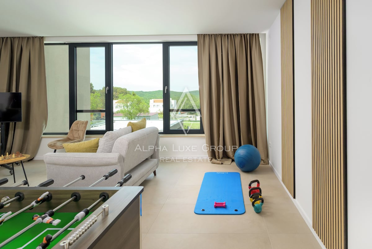 Istria, Rovinj: Villa moderna con piscina, privacy