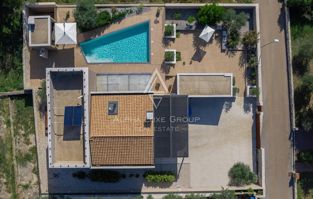 Istria, Umag: Casa moderna di design con piscina