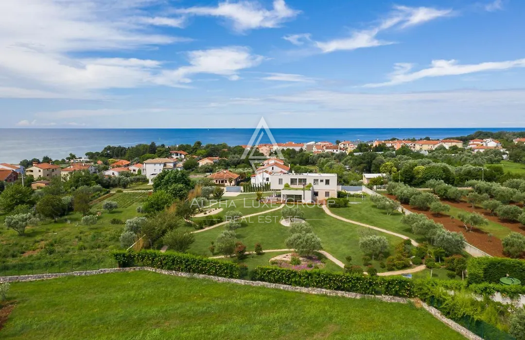 Istria, Umago: Villa di lusso vista mare e privacy