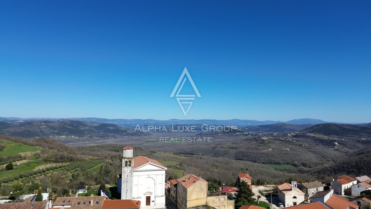 Istria, Vižinada: Terreno edificabile vista panoramica