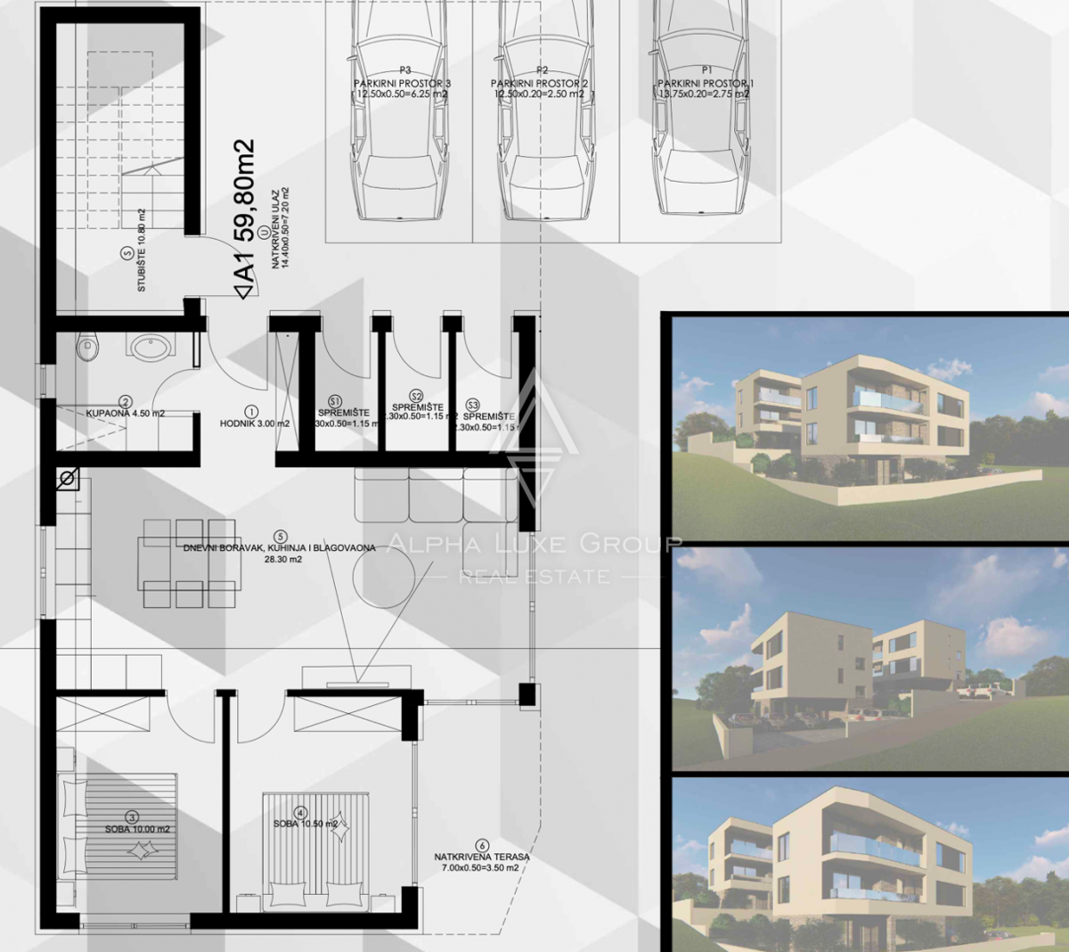 Istria, Pula: Appartamento piano terra con giardino