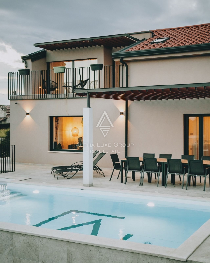 Nuova casa con piscina, Istria, Poreč
