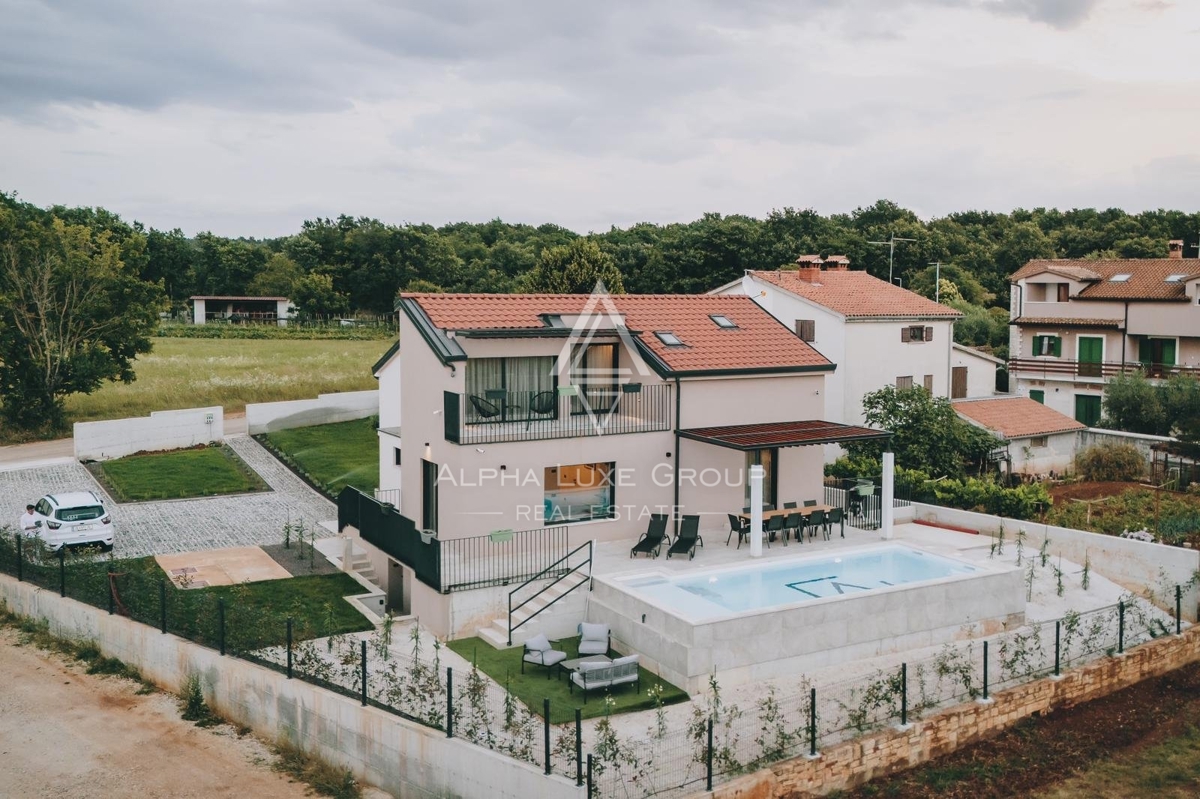 Nuova casa con piscina, Istria, Poreč