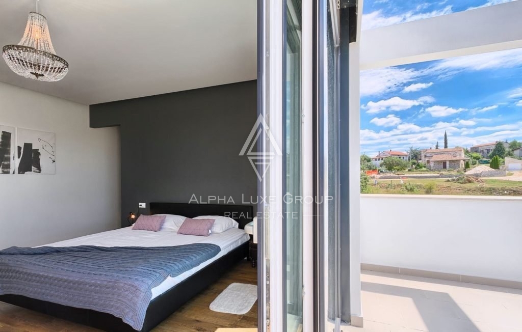 Moderna villa di lusso con vista panoramica sul mare, Visignano, ISTRIA