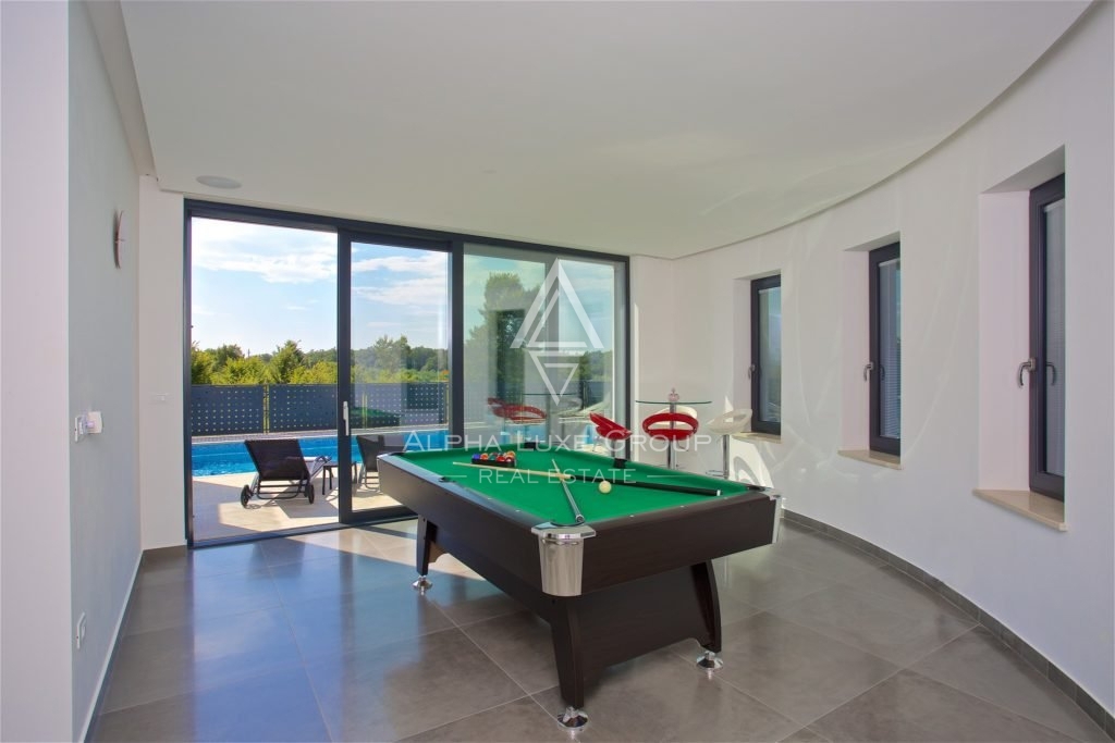 Moderna villa di lusso con vista panoramica sul mare, Visignano, ISTRIA