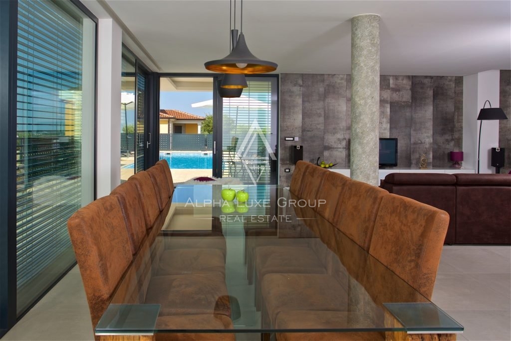 Moderna villa di lusso con vista panoramica sul mare, Visignano, ISTRIA