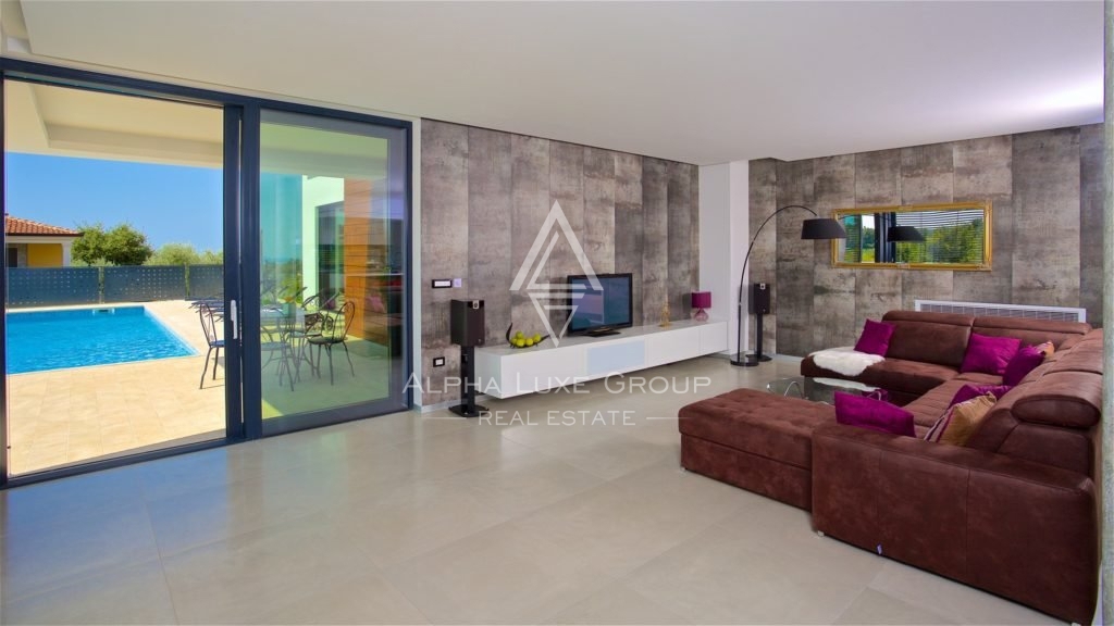 Moderna villa di lusso con vista panoramica sul mare, Visignano, ISTRIA