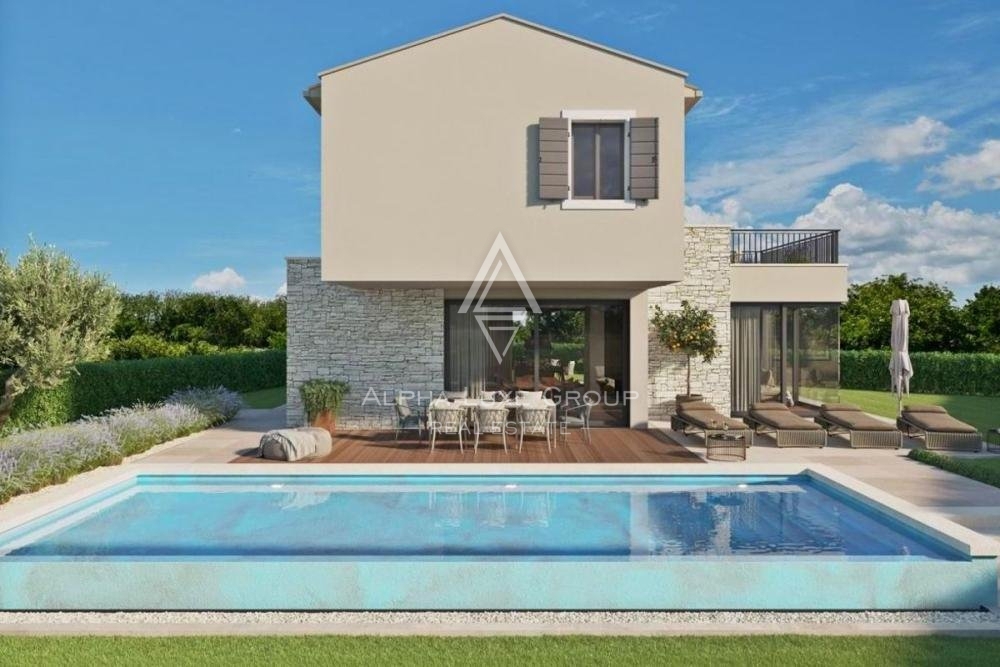 Villa moderna con piscina, Istria, Sveti Lovreč