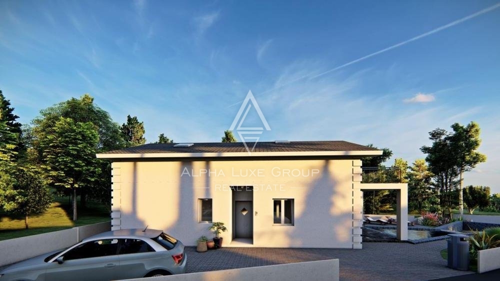 Bella casa con piscina e vista mare, Kvarner, Opatija
