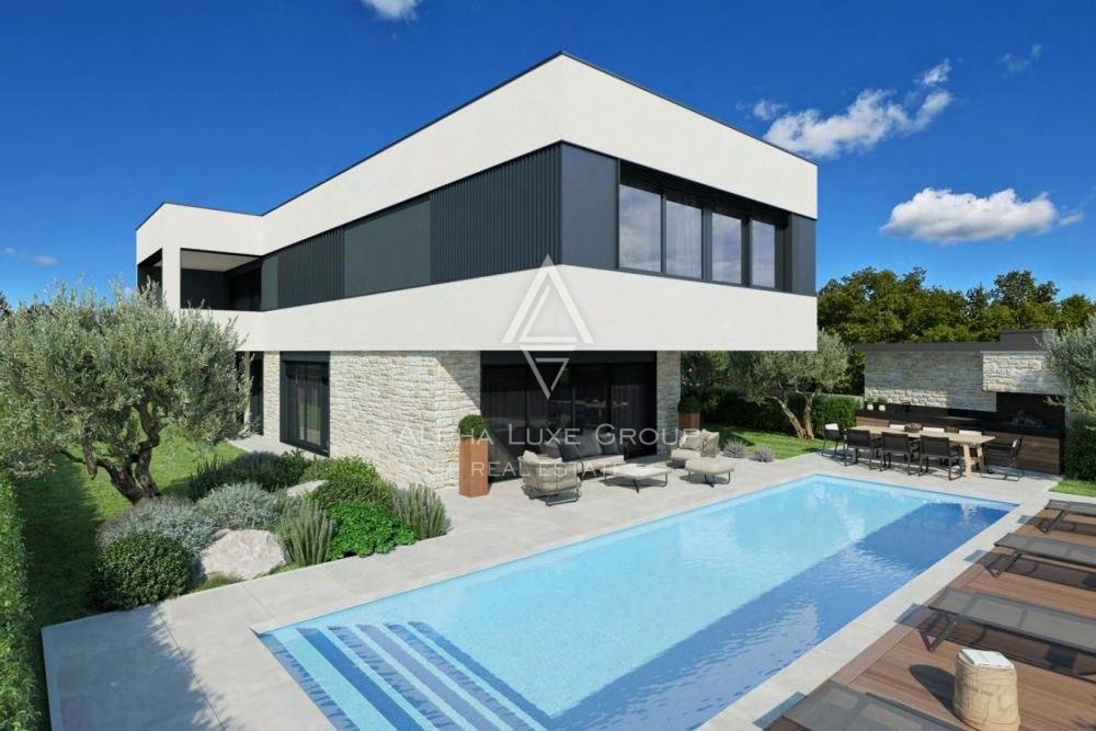 Villa di lusso con piscina e vista mare, Istria, Parenzo