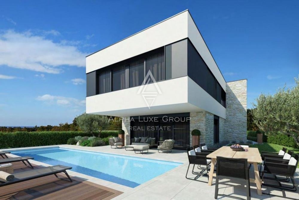 Villa di lusso con piscina e vista mare, Istria, Parenzo