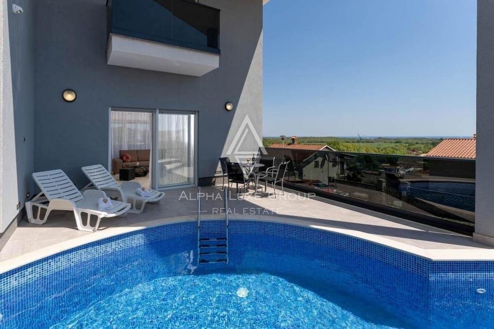 Casa con piscina e vista mare, Istria, Parenzo