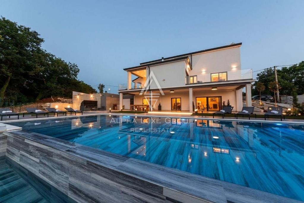 Fantastica villa con piscina, Istria, Tinjan