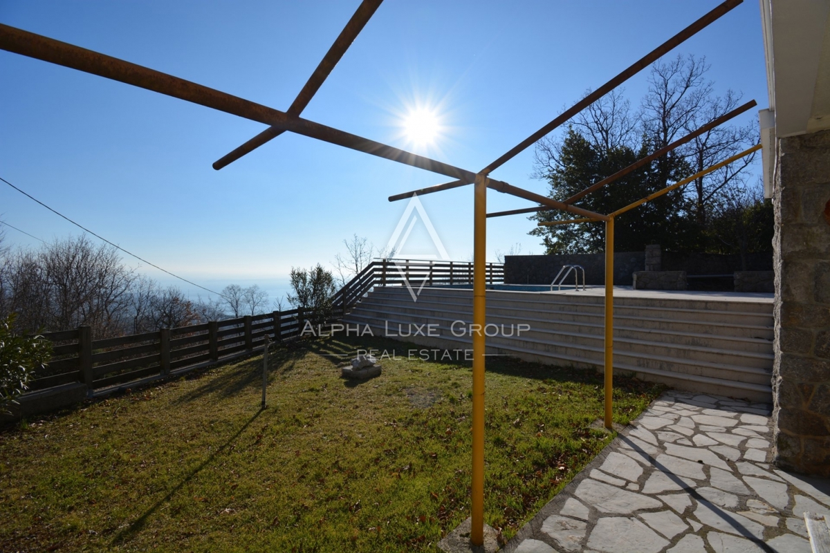 ALPHA LUXE GROUP in vendita, casa con vista panoramica sul mare e sulle isole, casa con due appartamenti, OPATIJA