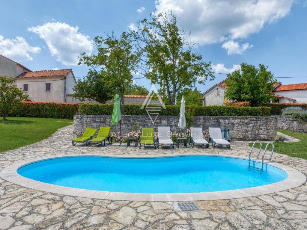 Splendida villa di lusso con piscina, ISTRIA, Tinjan