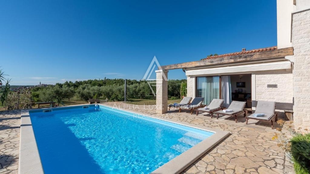Visignano, Istria – Villa di lusso con vista panoramica