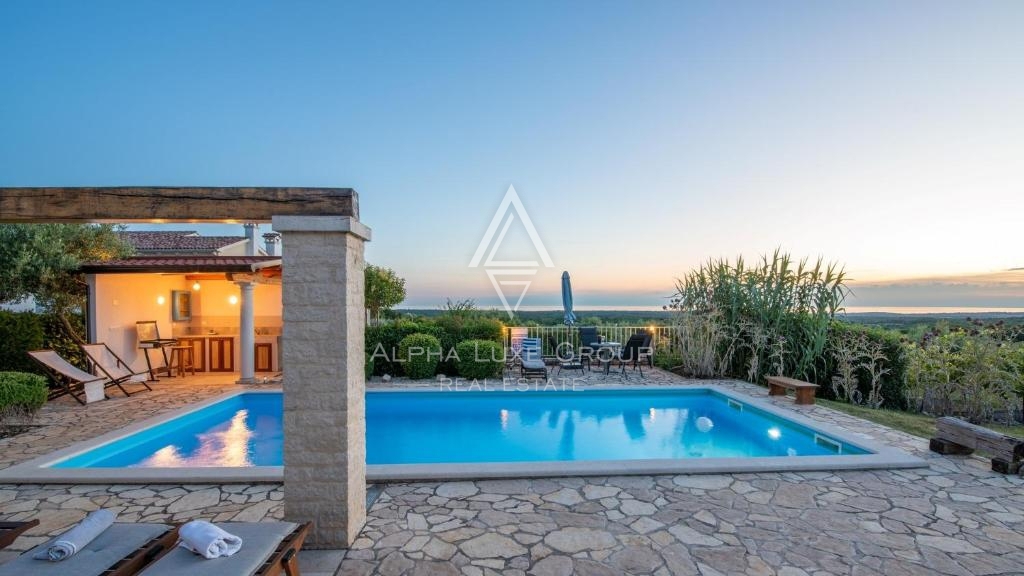 Visignano, Istria – Villa di lusso con vista panoramica