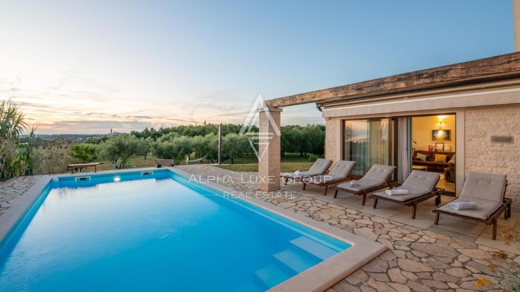 Visignano, Istria – Villa di lusso con vista panoramica