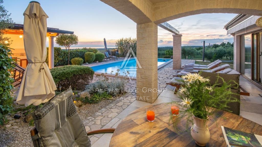 Visignano, Istria – Villa di lusso con vista panoramica