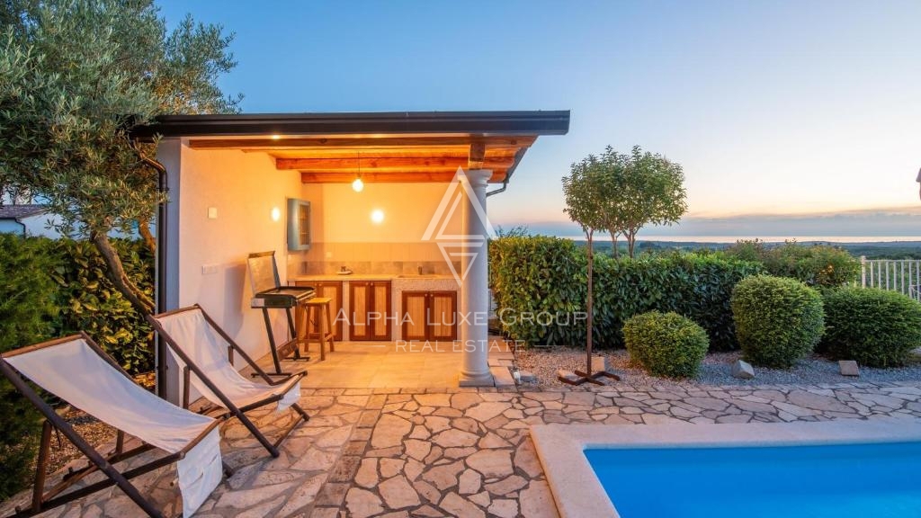 Visignano, Istria – Villa di lusso con vista panoramica