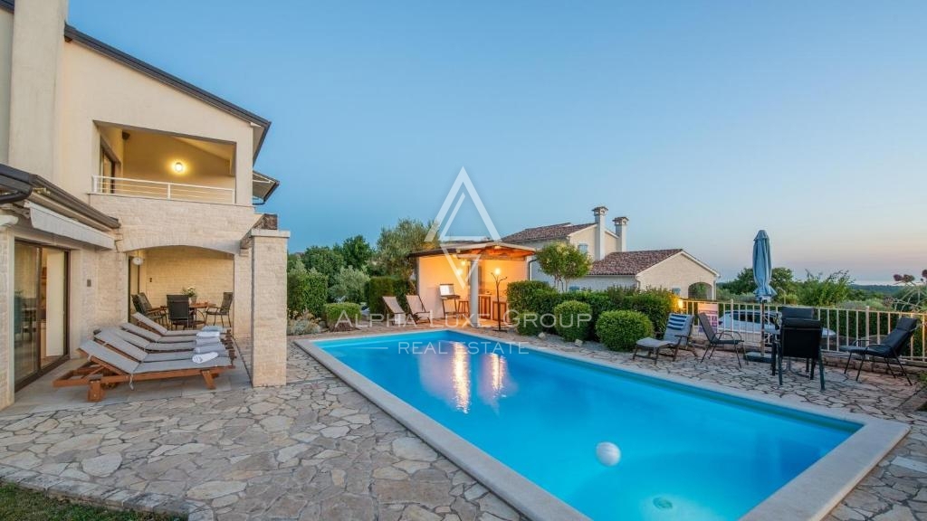 Visignano, Istria – Villa di lusso con vista panoramica