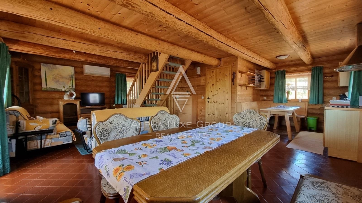 Poreč, Istria: Casa con vista mare e grande giardino