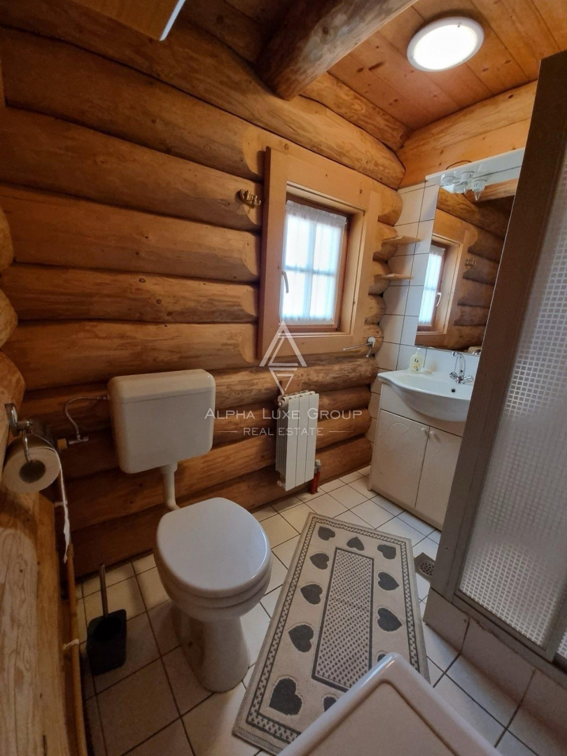 Poreč, Istria: Casa con vista mare e grande giardino