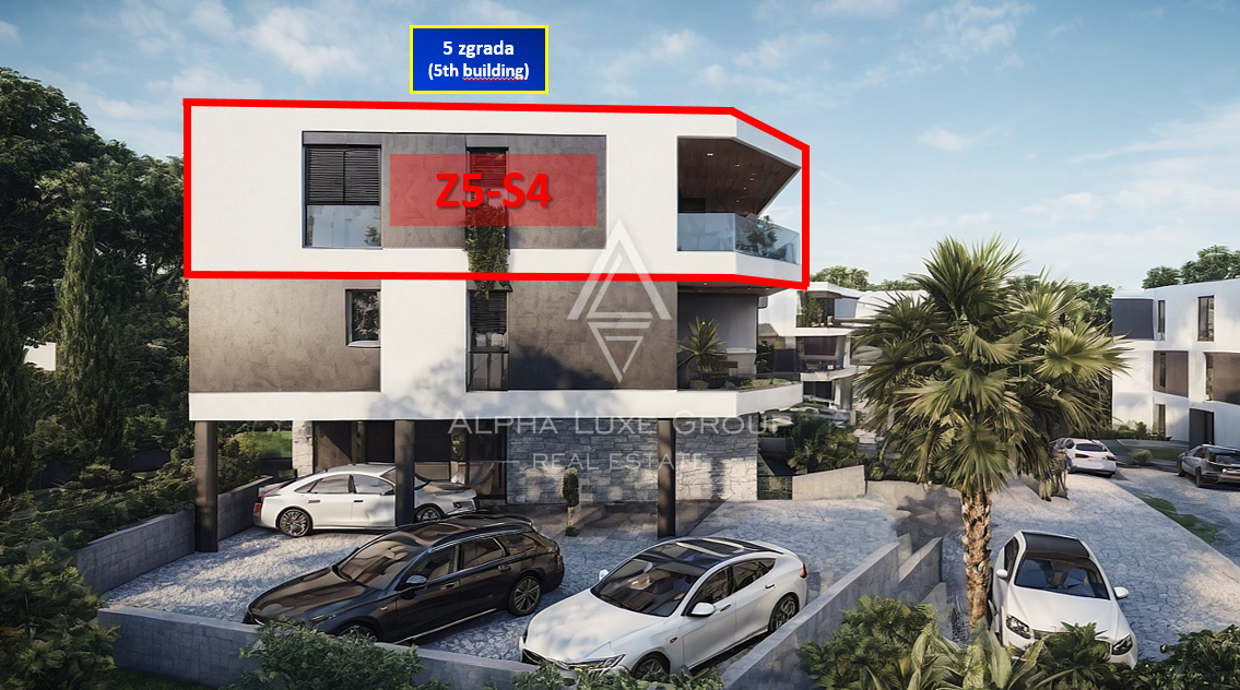 Pola, Istria: Attico nuovo con 3 camere e terrazza