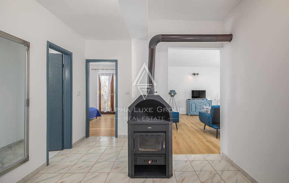 Istria, Poreč: Casa moderna con piscina e mare