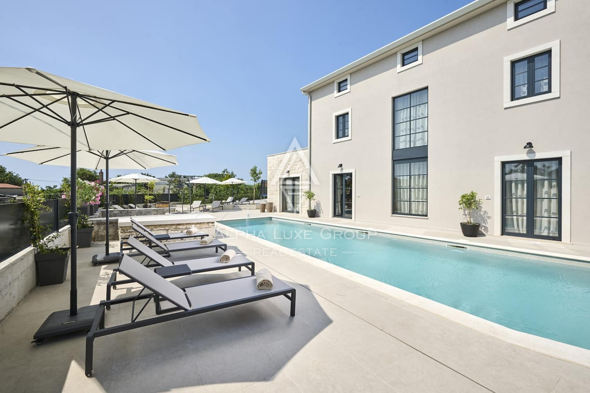 Istria, Parenzo: Villa di lusso con pool e mare