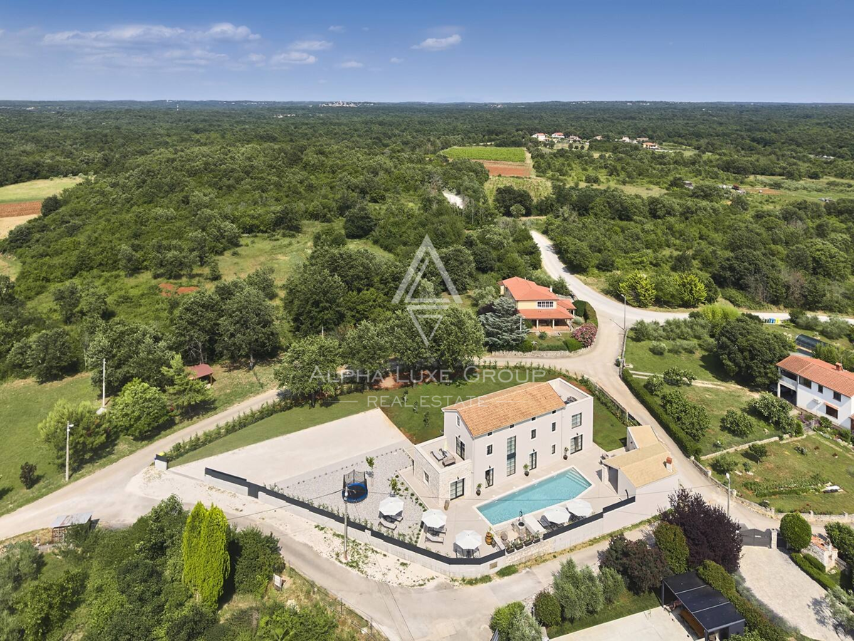 Istria, Parenzo: Villa di lusso con pool e mare