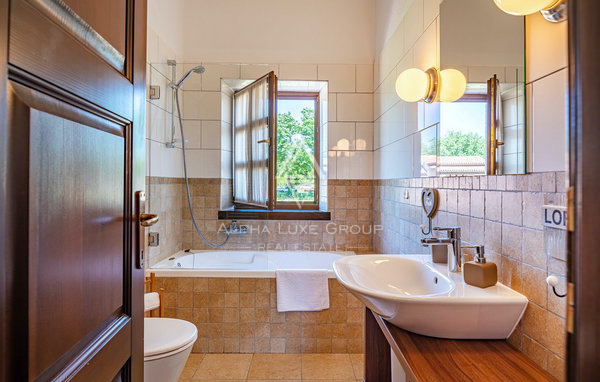 Istria, Višnjan: Villa in pietra con piscina e privacy