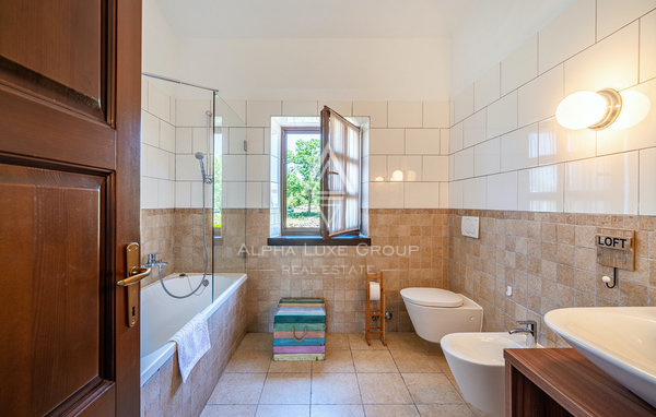 Istria, Višnjan: Villa in pietra con piscina e privacy