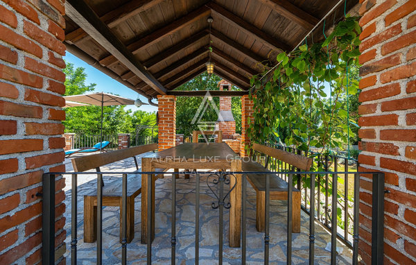 Istria, Višnjan: Villa in pietra con piscina e privacy