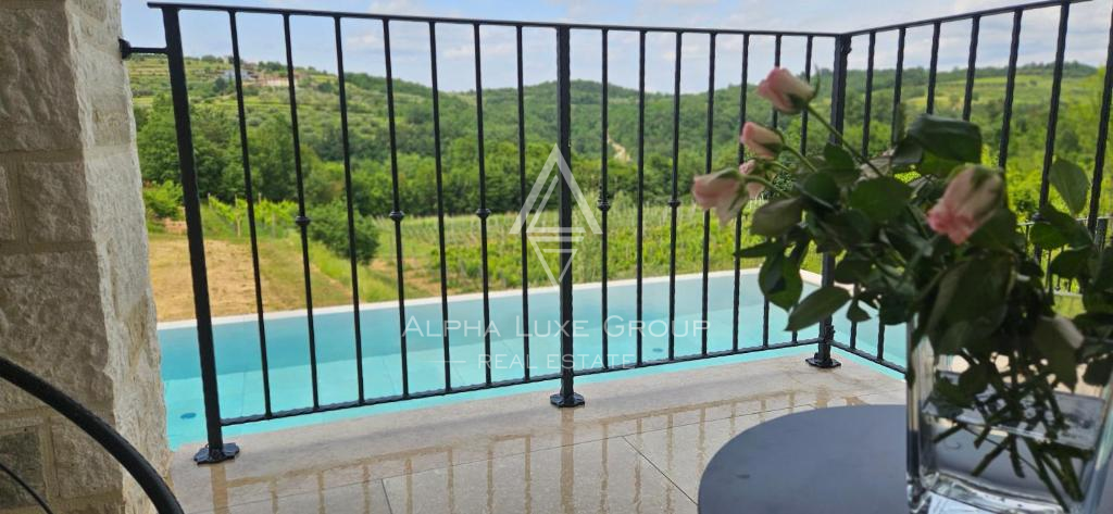 Istria, Momjan: Villa di lusso con vista panoramica