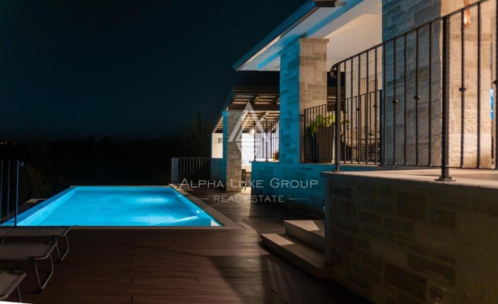 Istria, Momjan: Villa di lusso con vista panoramica