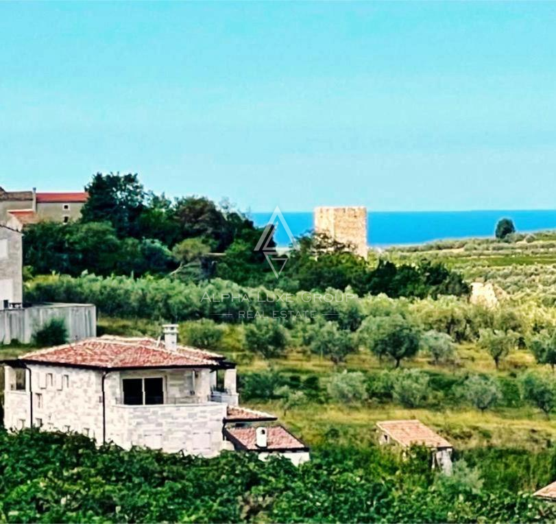 Istria, Momjan: Villa di lusso con vista panoramica