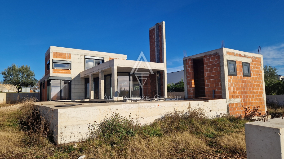 Istria, Kanfanar – Ville moderne con vista mare