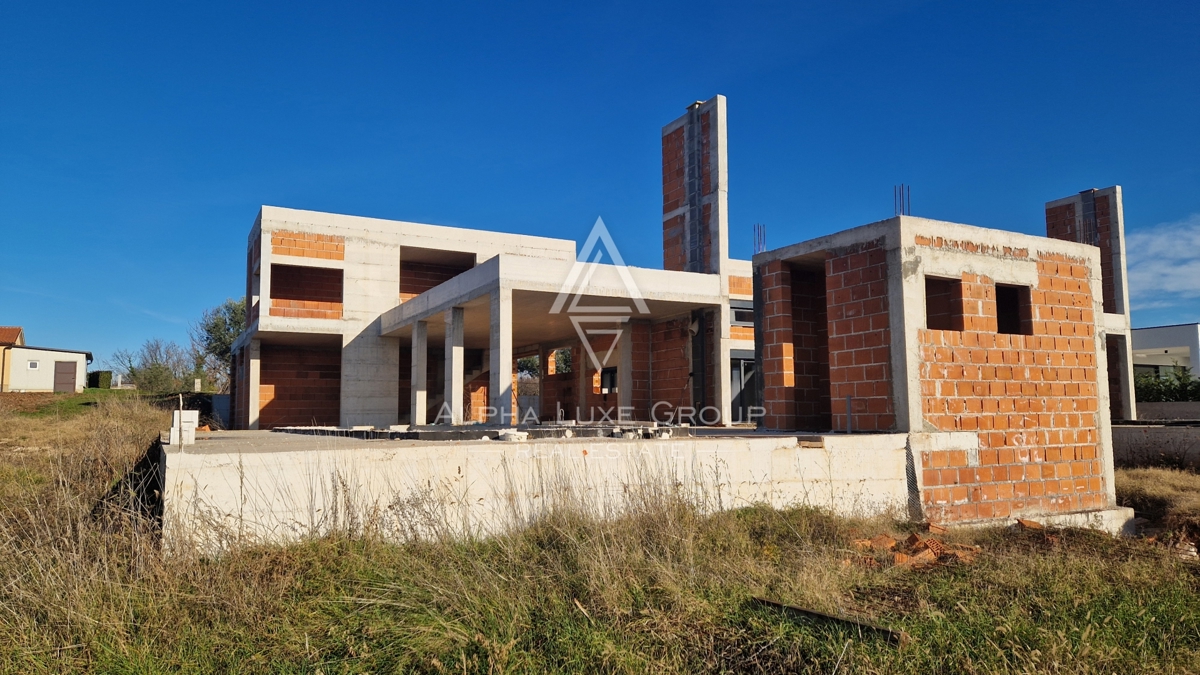 Istria, Kanfanar – Ville moderne con vista mare