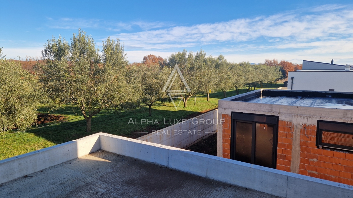 Istria, Kanfanar – Ville moderne con vista mare